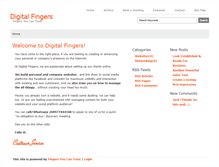 Tablet Screenshot of digitalfingers.co.zm